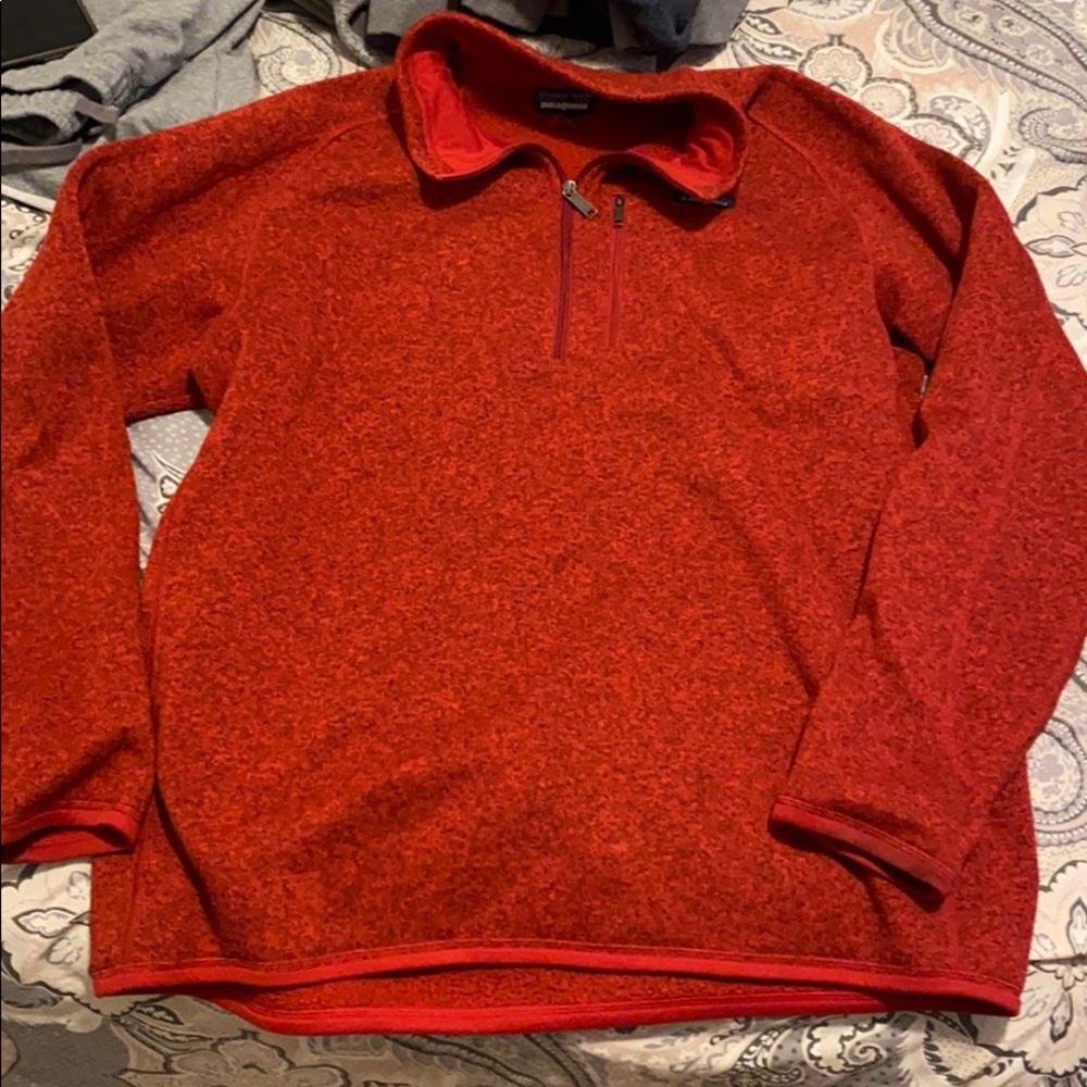 Men's Patagonia Fleece Pullover.
